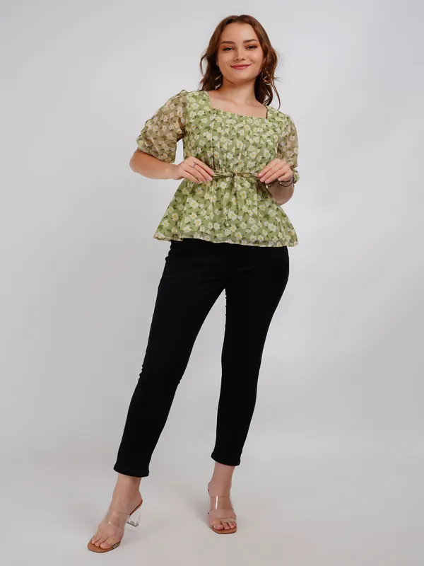 Green_Printed_Floral_Tie_up_Top