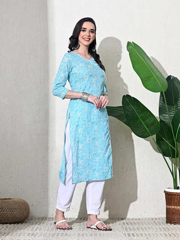 Light_Blue_Block_Print_Angarakha_Kurta