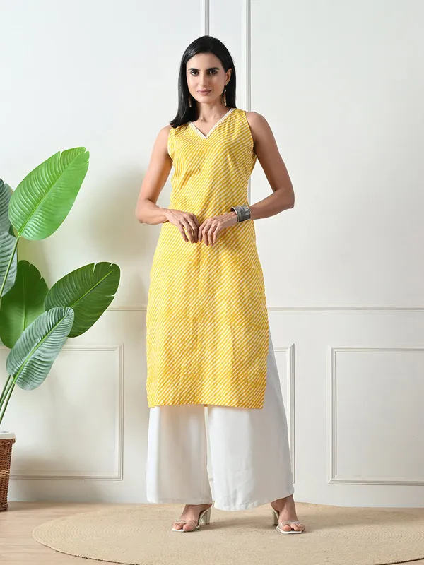 Yellow_Leheria_Print_Jaipuri_Kurta