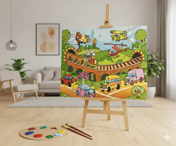 Wheels_and_Wings__DIY_Canvas_Painting_Kit
