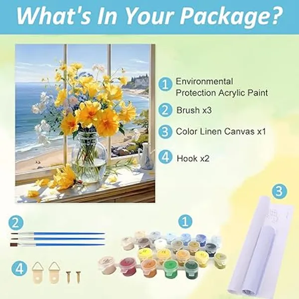 Daylight_Bloom__DIY_Canvas_Painting_Kit