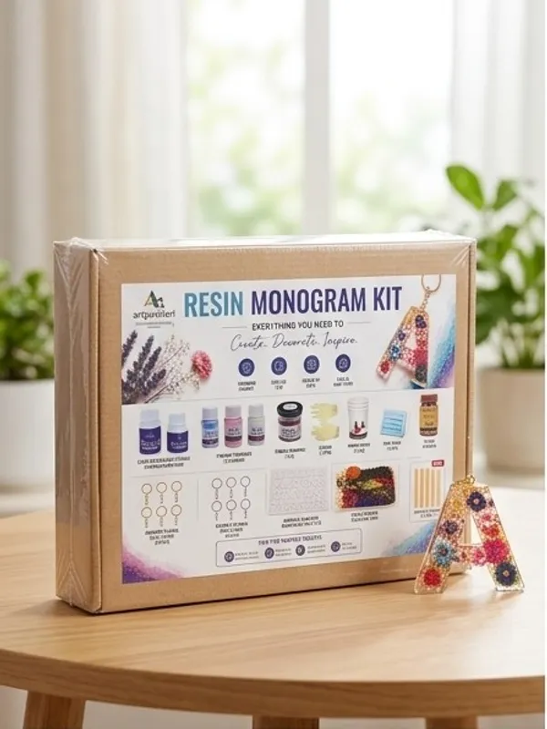 DIY_Resin_Monogram_Keychain_Kit