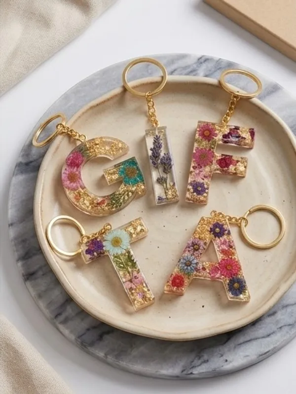 DIY_Resin_Monogram_Keychain_Kit