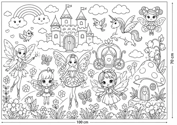 Fairy_World_-Jumbo_Art_Sheet