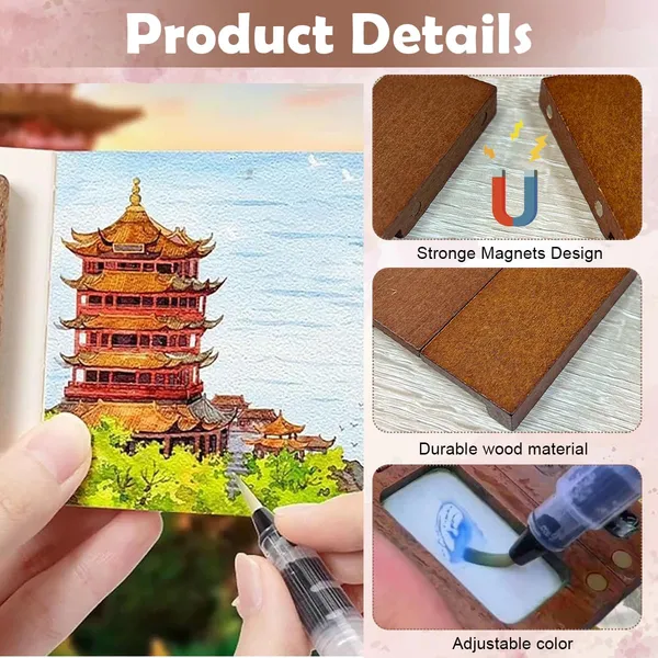 Mini_Wooden_Travel_Watercolor_Kit