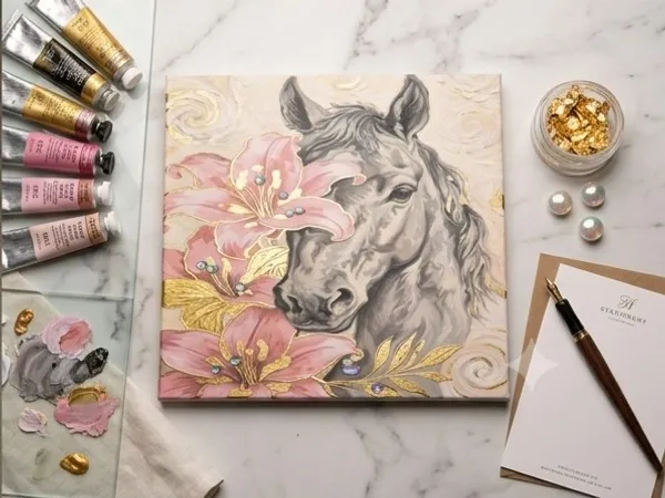 Premium_Gilding_Horse_Canvas