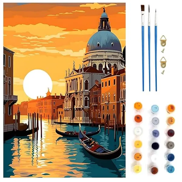 Sunset_Bliss_DIY_Canvas_Painting_Kit