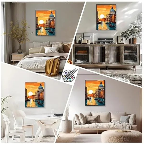 Sunset_Bliss_DIY_Canvas_Painting_Kit