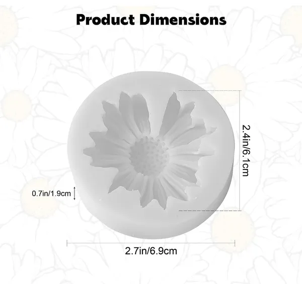 White_Daisy_Flower_Chocolate_Fondant_3D_Different_Flowers_Silicone_Cupcake_Mould_For_Diy_Handmade_Cake_D_Cor_Polymer_Candy_Cookies_Muffin_Soap_Resin_Wax_Making_6_Cavity