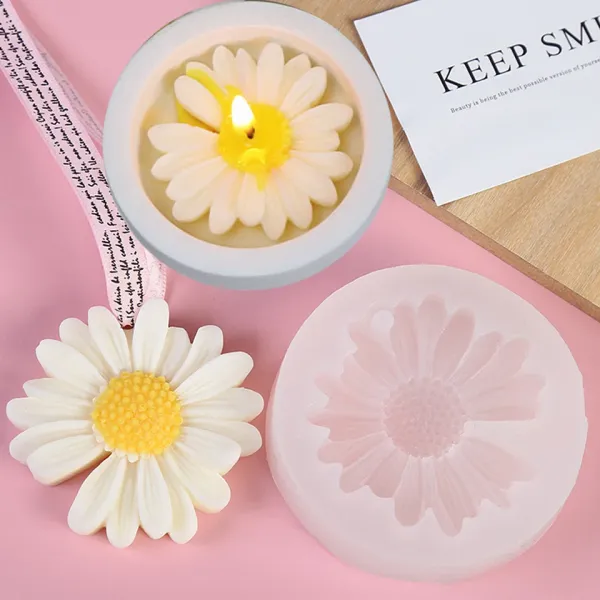 White_Daisy_Flower_Chocolate_Fondant_3D_Different_Flowers_Silicone_Cupcake_Mould_For_Diy_Handmade_Cake_D_Cor_Polymer_Candy_Cookies_Muffin_Soap_Resin_Wax_Making_6_Cavity