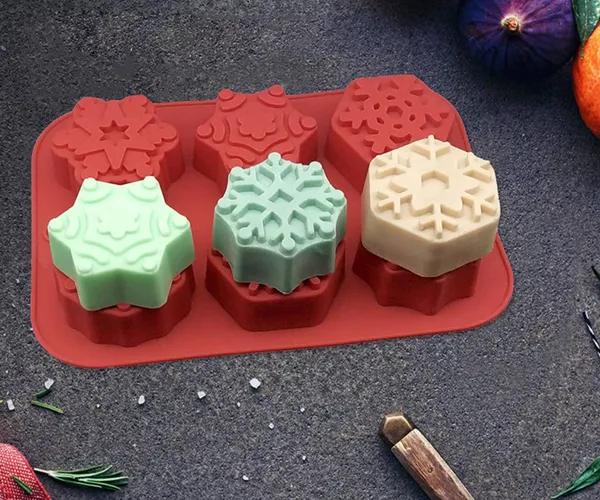 White_6_Cavities_Snowflake_Shape_Chocolate_Silicone_Making_Candy_Soap_Cupcake_Gifts_Moulds