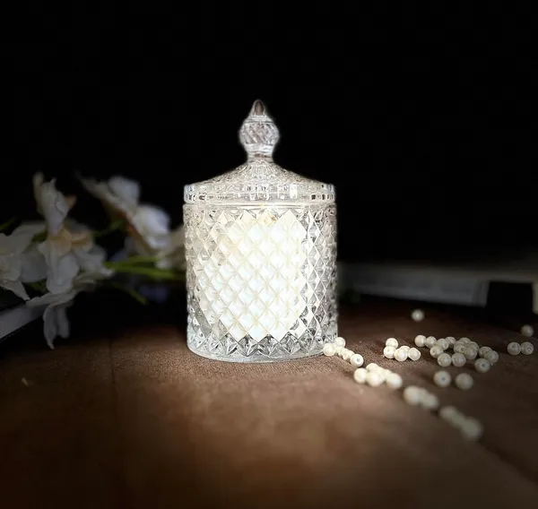 White_Mist_In_The_Garden_Scented_Crystal_Jar_Candle_|_Organic_Candle_With_Lid_|_Home_Decor_Item_Luxury_Scented_Candle_In_Crystal_Jar_(Oud)