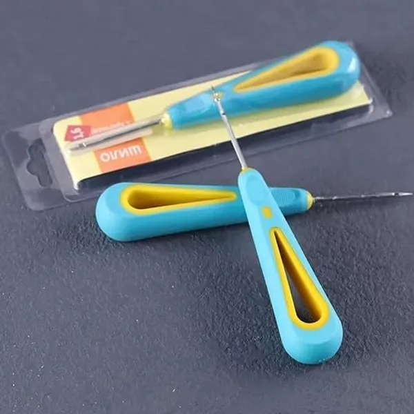 Green_Yellow_Candle_Wick_Needle_Steel_Stitcher_Sewing_Crochet_Hook_I_With_Ergonomic_Rubber_Portable_Handle_Safety_Cap_I_For_Diy_Repair_Leather_Shoes_Sewing_Cobbler_Tools