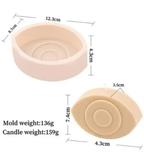 White_Evil_Eye_Decorative_Candle_Mould_Set,_12.3_X_7.4_Cm,_White_And_Blue,_159G_Candle_Weight