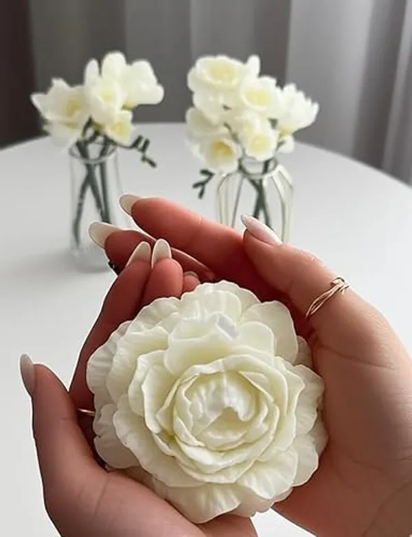 White_Peony_Flower_Scented_Candles_Blend_Of_Natural_Fragrances_Long-Lasting_Aroma_Perfect_For_Home_Decor_&_Festivals_Gifting_(Beautiful_Shades_Of_White_&_Pink)_(Pack_Of_2)