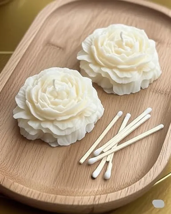 White_Peony_Flower_Scented_Candles_Blend_Of_Natural_Fragrances_Long-Lasting_Aroma_Perfect_For_Home_Decor_&_Festivals_Gifting_(Beautiful_Shades_Of_White_&_Pink)_(Pack_Of_2)