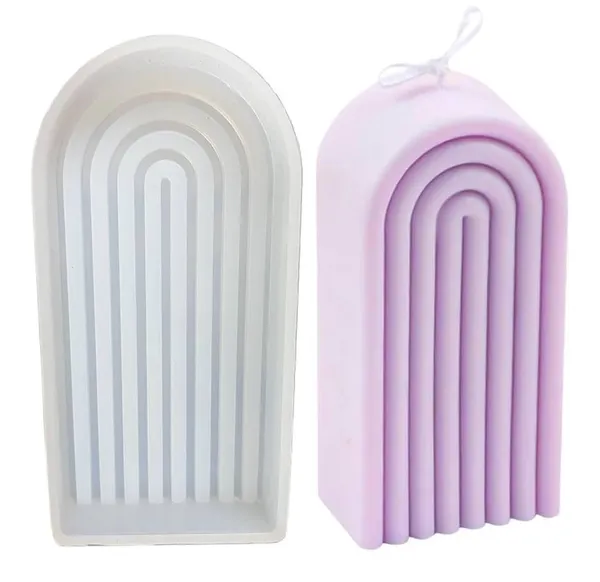 White_Rainbow_Candle_Mould_U_Shaped_Silicone_Moulds_Semi_Oval_Mold_Arch_Design_Resin_Art_Molds_Clay_Crafts_Cake_Chocolate