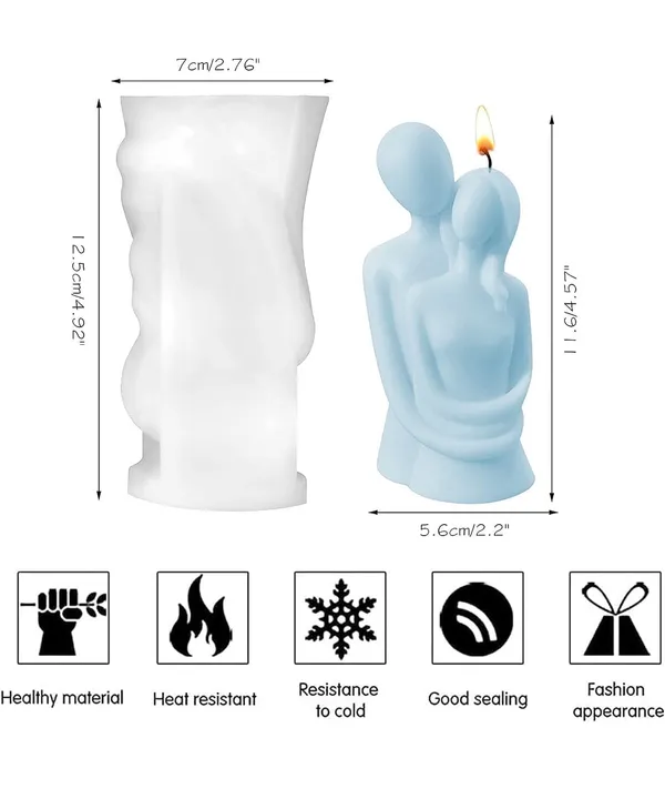 White_Love_Couple_Candle_Silicone_Resin_Mold_3D_Hugging_Silicone_Mould_Body_Sculpture_Diy_Aromatherapy_Decoration