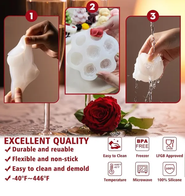 White_7_Cavity_Flower_Mould_Silicone_Mold_Floral_Mould_Chocolate_Fondant_Candy_Cake_Decoration_Peony_Moulds_Cupcake_Topper_Resin_Art_Crafts,11.5X11.5X2.5_Cm_For_Candle_Making_Molds