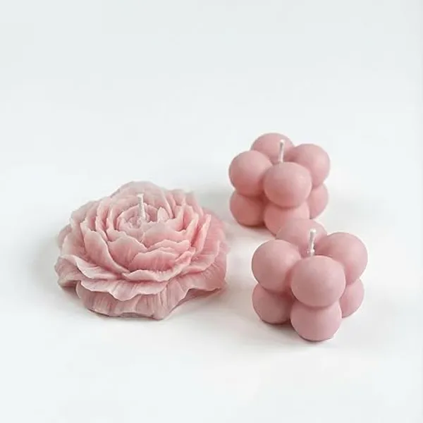 Scented_Peony_&_Bubble_Candles_(Pack_of_3),_for_gifting_and_home_decor