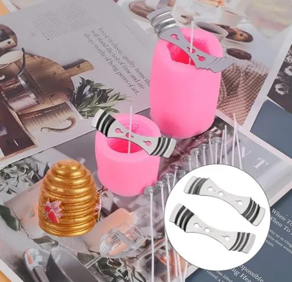 Silver_Metal_3_Holes_Stainless_Steel_Wick_Centering_Devices_Clips_For_Diy_Candle_Making_Decorating_Art_Cakes_Crafts_(Pack_Of_10)_Candle_Wick_Holder