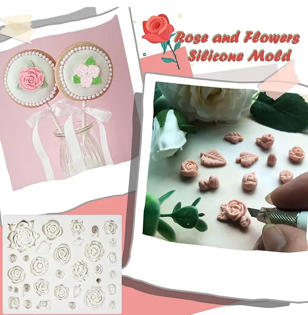 White_32_Cavities_Rose_Flower_Silicone_Mold,_Candy,_Chocolate,_Biscuit,_Candle,_Soap,_Clay,_Diy_Cake_Decorating,_Baking_Tools,_Kitchen_Gadgets,_Accessories,_Home_Kitchen_Items