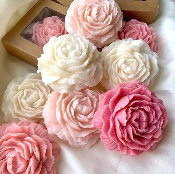 White_Peony_Flower_Shape_Silicone_Mold_|_3D_Diy_Fondant_Candle,_Soap_Mould_|_Molds_For_Making_Cake_Decoration,_Diy_Handmade_Soap,_Jelly_Sugar_Chocolate_|_Bakeware_Molds_-_1_Cavity
