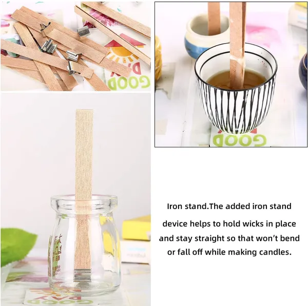 White_Wooden_Wick_With_Tab_Wooden_Wick_For_Candle_Making_Wicks_With_Metal_Base_Clean_Burn_&_Crackling_Sound_Great_For_Soy_&_Beeswax_Candle_Making_(H_13Cm_X_L_1.30Cm,_15)