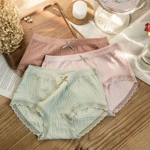 Pack_Of_3_|_Premium_Hue_Lace_&_Cotton_Daily_Brief_|_Multicolor
