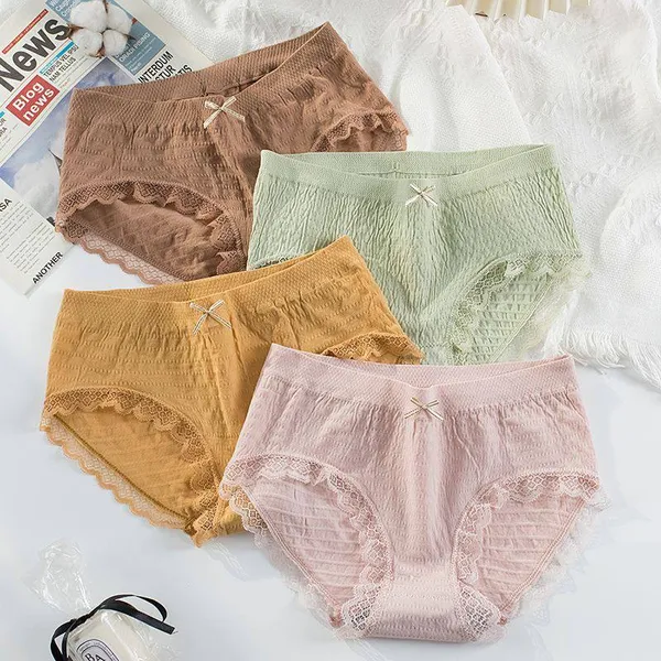 Pack_Of_4_|_Premium_Vintage-Inspired_Lace_Trim_Underwear_|_Multicolor