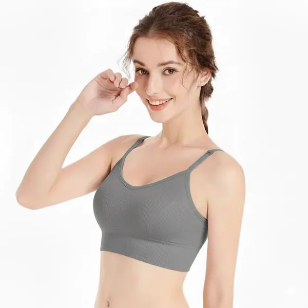 Pack_Of_4_|_646_Racerback_Padded_Training_Bra__Enhanced_Shoulder_Mobility_for_Weightlifting_&_Yoga_|_(Black-Orange-Green-White)