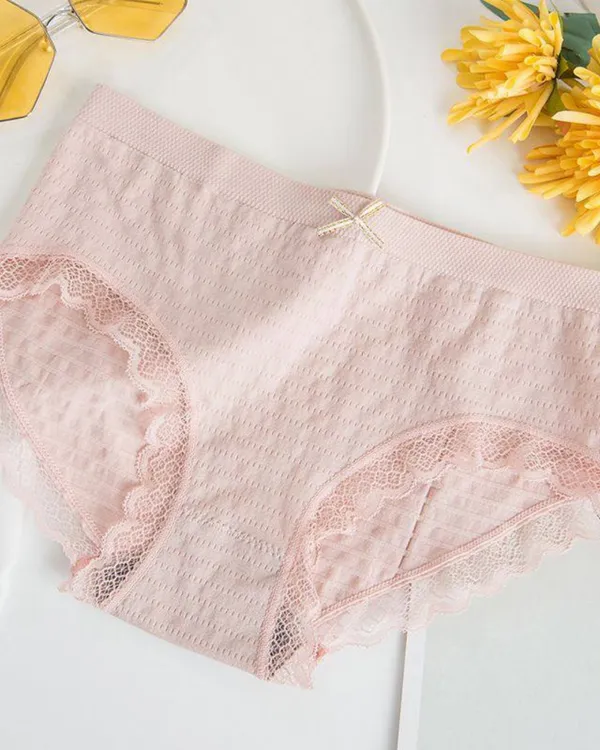 Pack_of_4_|_Cotton_Blend_Ultra-Light_Panty_–_Premium_Craft,_Featherweight_Comfort_|_100%_Same_Colors_Received_(As_Shown)_|_(Brown-Green-Orange-Pink)