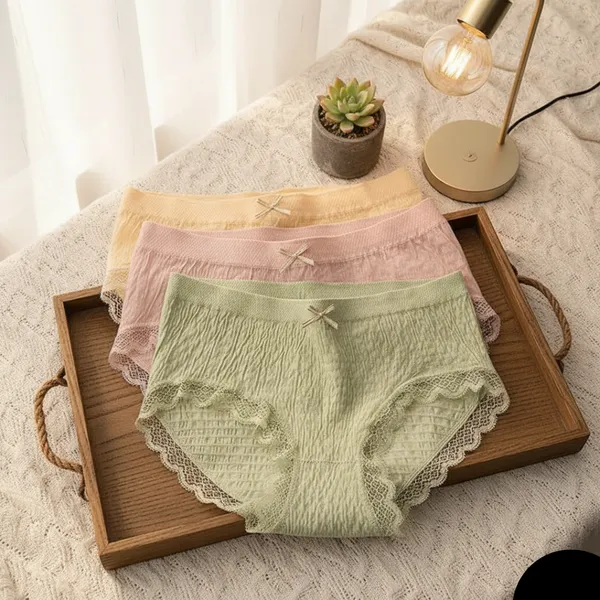Pack_of_3_|_Pocketed_Period_Brief_–_Medical-Grade_Gusset_&_Leak_Guard_|_100%_Same_Colors_Received_(As_Shown)_|_(Skin-Pink-Green)
