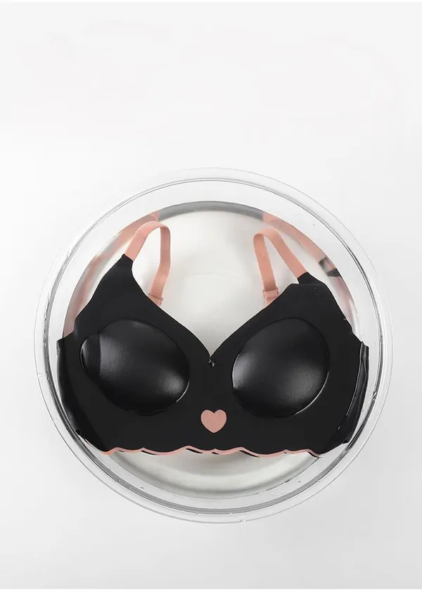 Women_Seamless_Innerwear_Set_|_Heart_Shape_Padded_Bra|_Wireless_&_Daily_Comfort_Fit