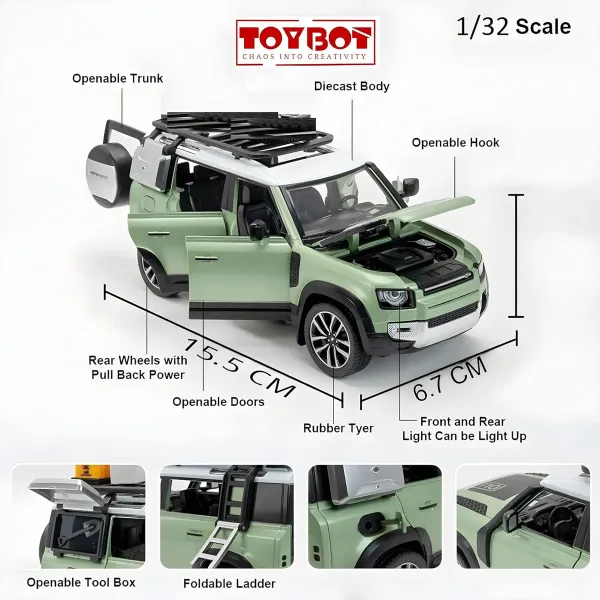 1:32_Range_Rover_Defender_Die-Cast_Metal_Toy_Car_with_Light_&_Sound_–_Pull_Back_Model_Car,_Openable_Doors,_Bonnet_&_Boot_|_Premium_Alloy_Collectible_Gift_for_Kids