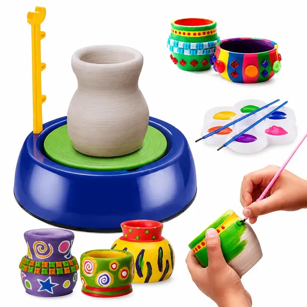 Kids_Pottery_Wheel_Kit_-_Battery_Operated_Pottery_Wheel_&_Painting_Kit_for_Beginners_with_Modeling_Clay,_Sculpting_Clay_&_Tools