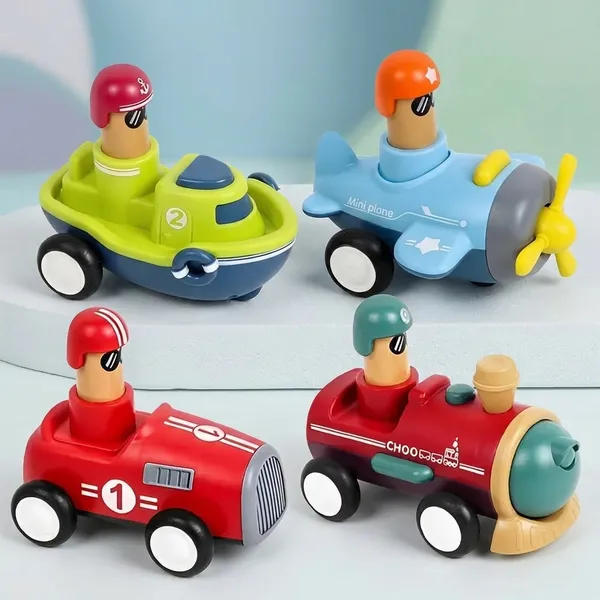 Multicolor_Plastic_Friction_Powered_Mini_Vehicle_Toy_Set__For_Kids_(Pack_Of_4)