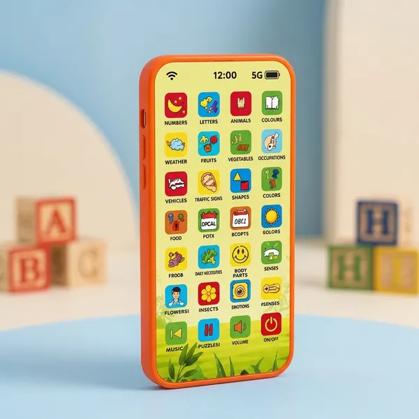 Multicolor_Plastic_Edu_Phone_28_Function_Musical_Learning_Mobile_Toy_For_Kids