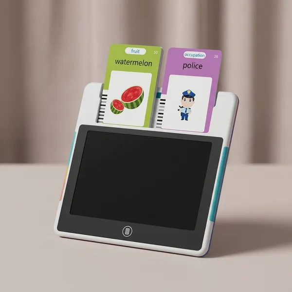 Multicolor_Plastic_112_Talking_Flashcards_With_Lcd_Writing_Tablet_For_Kids