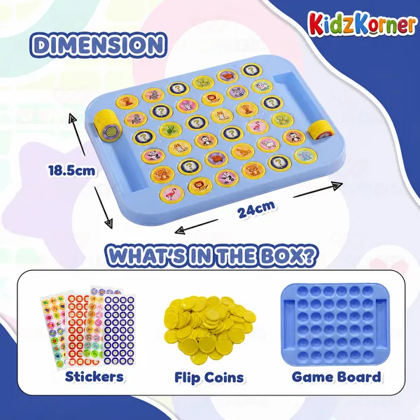 KidzKorner_Memory_Match_Board_Game_–_Fun_Learning_Educational_Toy_for_Kids_(Ages_3+)