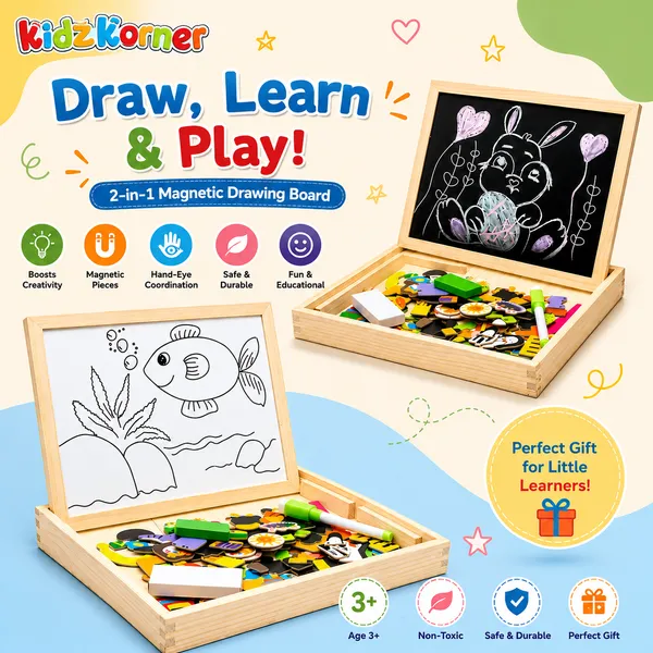 Wooden_Magnetic_Puzzle_Board_for_Kids_–_Double-Sided_Whiteboard_&_Blackboard_Educational_Learning_Toy_with_Marker_&_Magnetic_Pieces