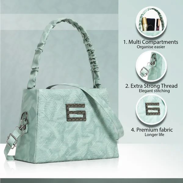 Elegant_Green_Designer_Shoulder_Bag_For_Women_With_Embossed_Pattern_&_Metal_G_Logo