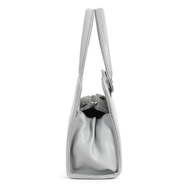 Stylish_Gray_Leather_Handbag_For_Women_Elegant_Shoulder_Tote_Purse_With_Dual_Handles,_Trendy_Office_&_Casual_Bag,_Lightweight_Designer_Crossbody_Satchel