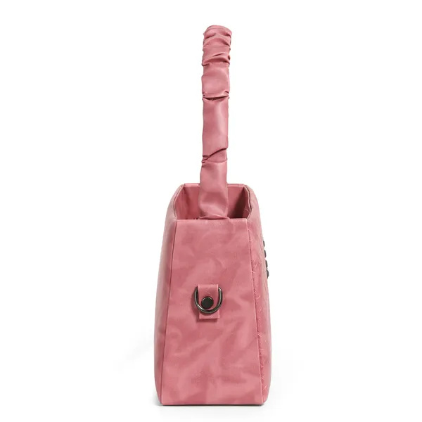 Elegant_Peach_Designer_Shoulder_Bag_For_Women_With_Embossed_Pattern_&_Metal_G_Logo