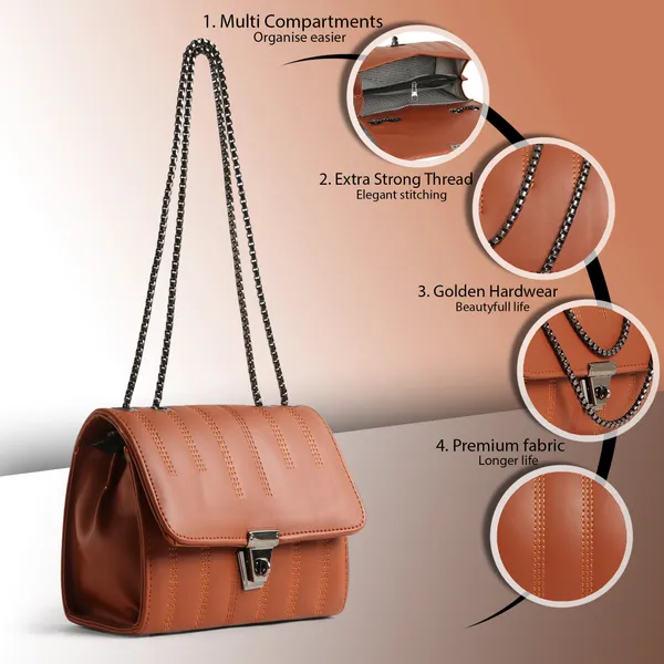 Elegant_Tan_Quilted_Shoulder_Bag_For_Women