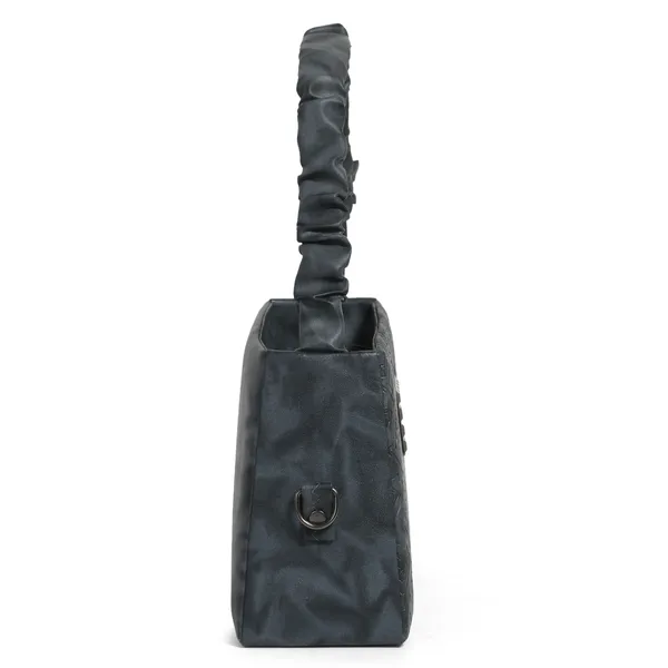 Elegant_Black_Designer_Shoulder_Bag_For_Women_With_Embossed_Pattern_&_Metal_G_Logo