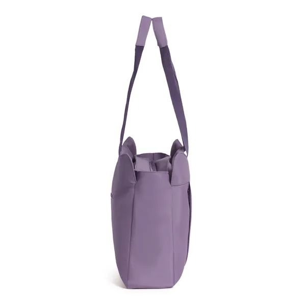 Trendy_Purple_Nylon_Tote_Bag_For_Women_Lightweight_Shoulder_Handbag_With_Spacious_Compartments,_Durable_Straps_&_Water-Resistant_Design_Ideal_For_Office,_Travel,_Gym,_Or_Everyday_Use