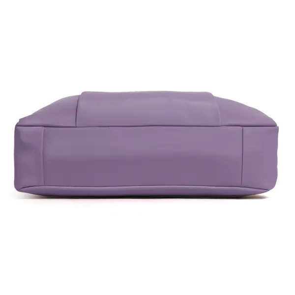Trendy_Purple_Nylon_Tote_Bag_For_Women_Lightweight_Shoulder_Handbag_With_Spacious_Compartments,_Durable_Straps_&_Water-Resistant_Design_Ideal_For_Office,_Travel,_Gym,_Or_Everyday_Use