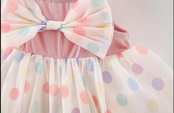Multicolor_Mix_Blend_Baby_Girl'S_Dress