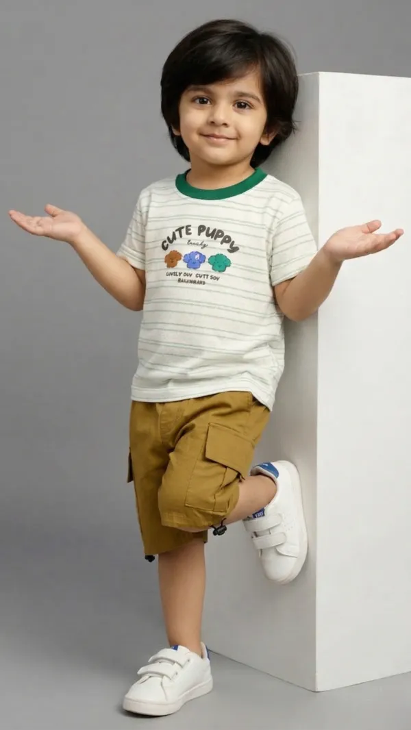 Tiny_Trend_-Half_Sleeves_T-Shirt_with_Cute_Puppy,_Dog_Faces_Printed_&_Short_Set_Multi_colour